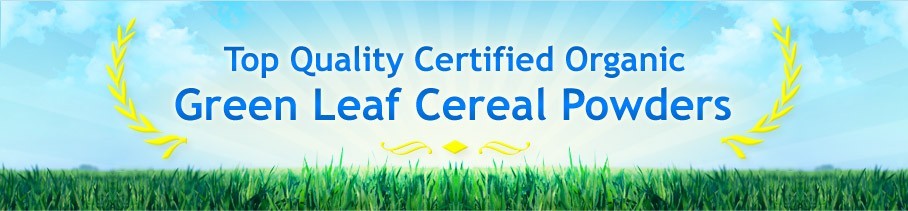 NutriGreen - Top Quality Certified Organic Green Leaf Cereal Powder