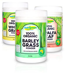 Nutrigreen 100% Organic Powders